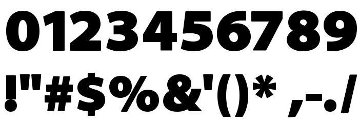 Prothesis-Black Font OTHER CHARS