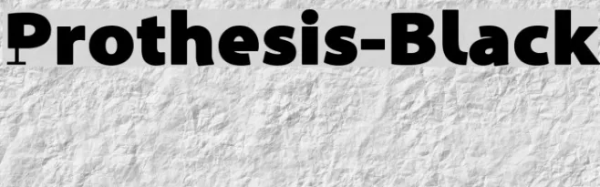 Prothesis-Black Example 2