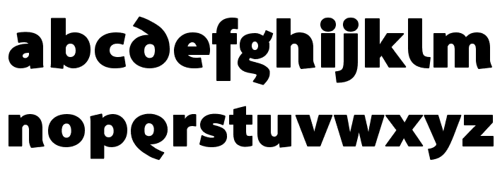 Prothesis-Black Font LOWERCASE