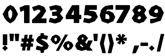 Prothesis-Caribiqu Font OTHER CHARS