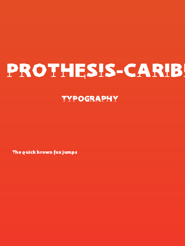 Prothesis-Caribiqu Poster