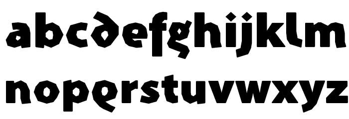 Prothesis-Caribiqu Font LOWERCASE