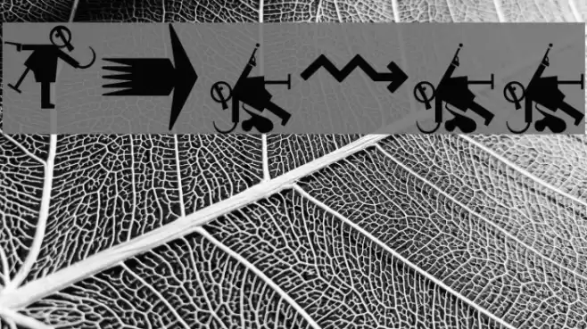 Prothesis-Caripix Font examples