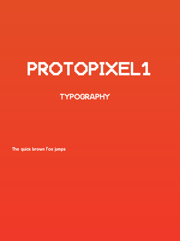 ProtoPixel1 Poster