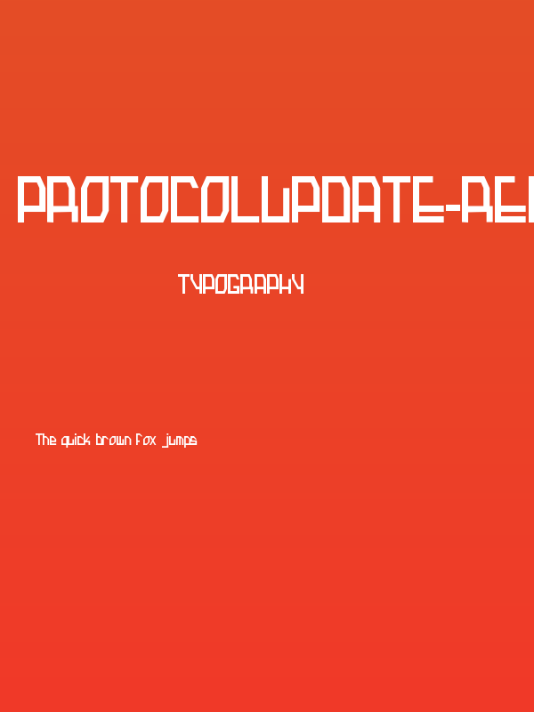 ProtocolUpdate-Regular Poster