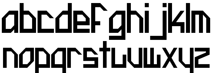 ProtocolUpdate-Regular Font LOWERCASE
