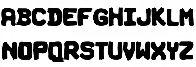 Protocolo Dieciseis Font Litere mici