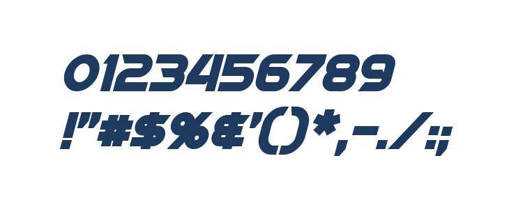 Protoculture Bold Italic Other Characters
