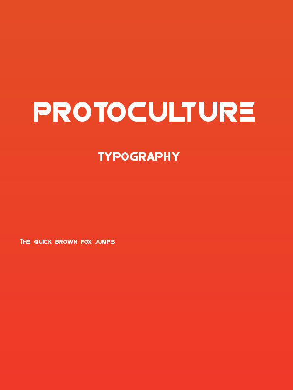 Protoculture Poster