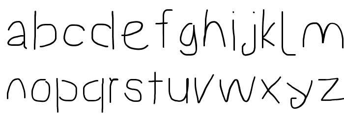 Proton Bold Extended Font LOWERCASE