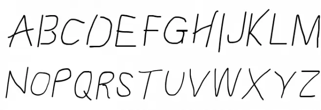 Proton Bold Italic Font Litere mari
