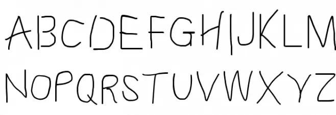 Proton Bold Schriftart Groß