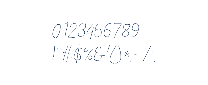 Proton Book Condensed Italic Other Characters