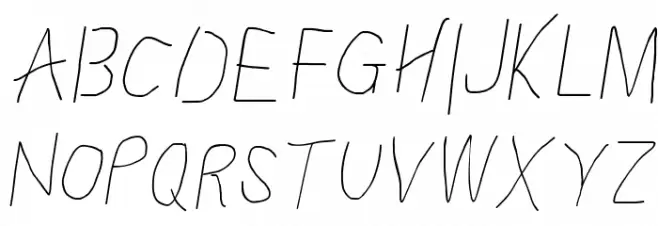 Proton Book Condensed Italic Fuentes MAYÚSCULAS