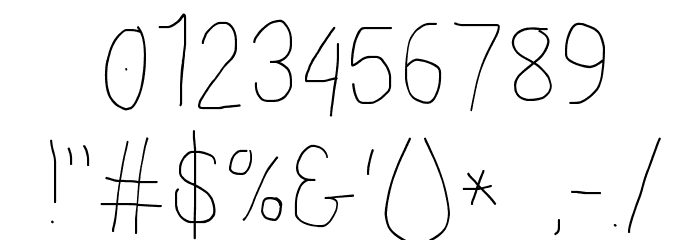 Proton Book Condensed Font OTHER CHARS