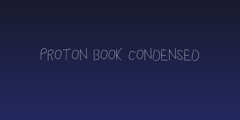 Proton Book Condensed Social Header
