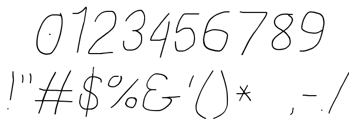 Proton Book Extended Italic Font OTHER CHARS