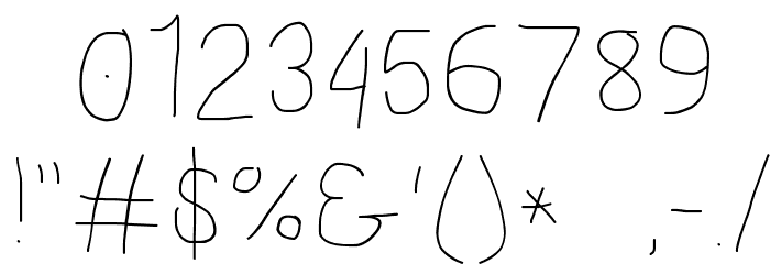 Proton Book Extended Font OTHER CHARS