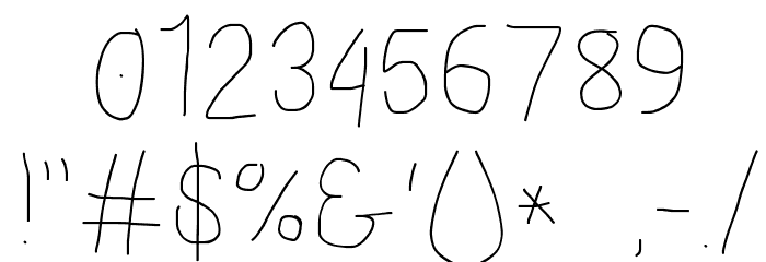 Proton Book Font OTHER CHARS