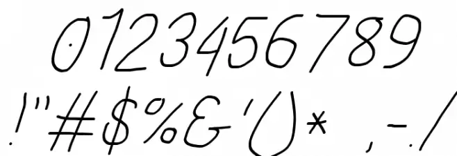 Proton ExtraBold SuperItalic Font OTHER CHARS