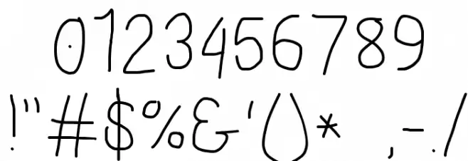 Proton ExtraBold Font OTHER CHARS