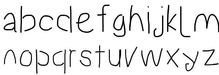 Proton ExtraBold Font LOWERCASE