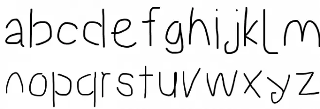 Proton ExtraBold Schriftart Kleinbuchstaben