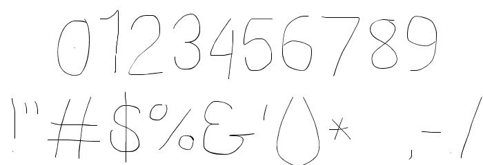 Proton Hairline Extended Font OTHER CHARS