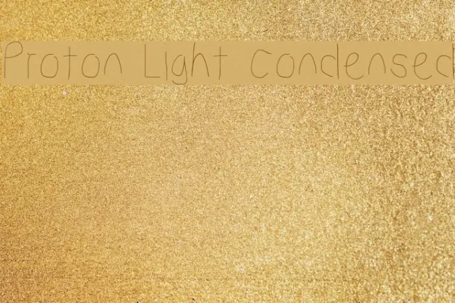 Proton Light Condensed Example 2