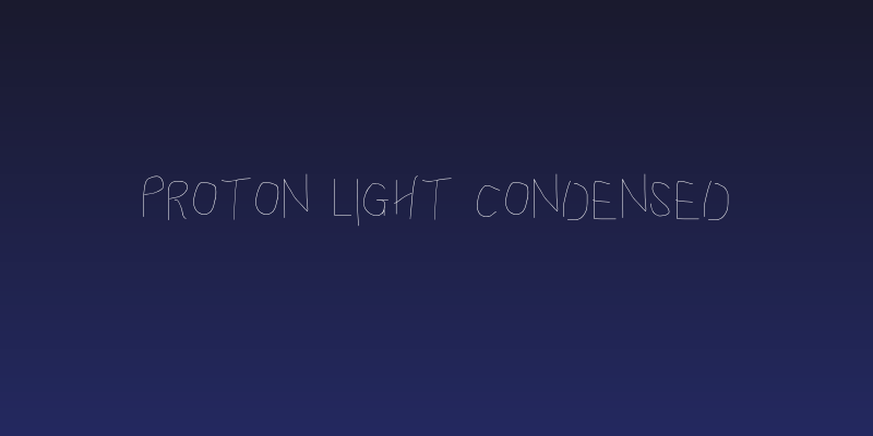 Proton Light Condensed Social Header