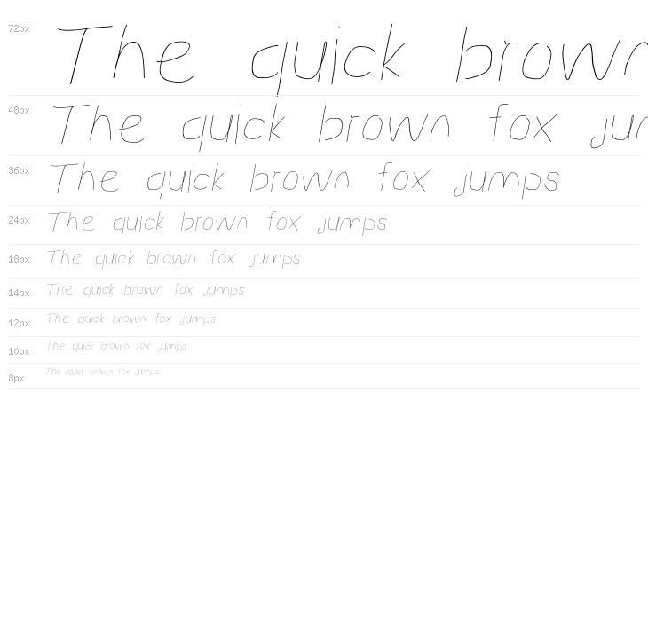 Proton Light Extended Italic Waterfall