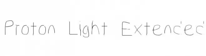 Proton Light Extended  تنزيل الخطوط