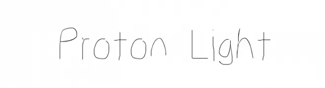 Proton Light  नि: शुल्क फ़ॉन्ट्स डाउनलोड