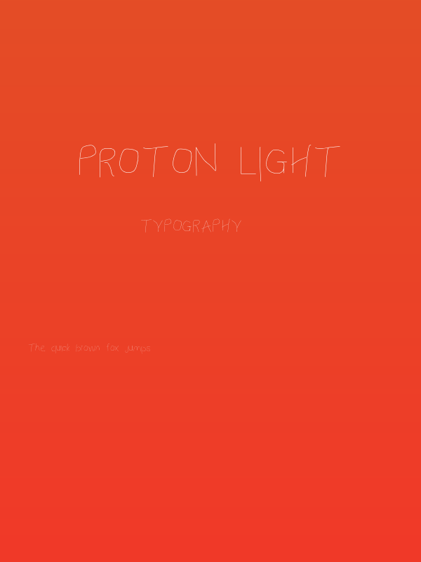 Proton Light Poster