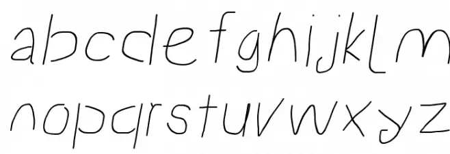 Proton Regular Extended Italic خط أحرف صغيرة