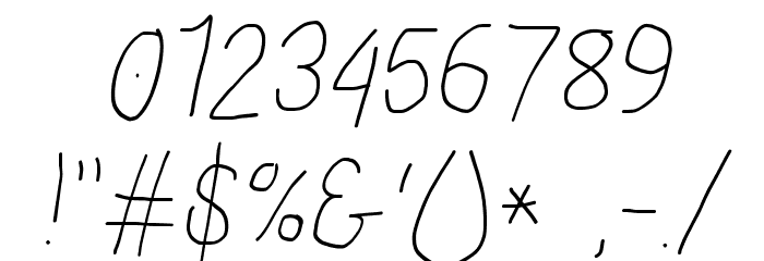Proton SemiBold Condensed Italic Font OTHER CHARS