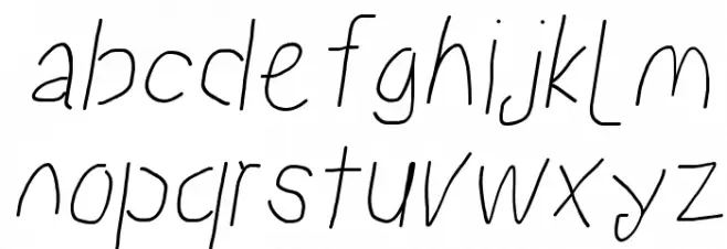 Proton SemiBold Condensed Italic 字体 小写