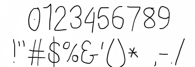 Proton SemiBold Condensed Font OTHER CHARS