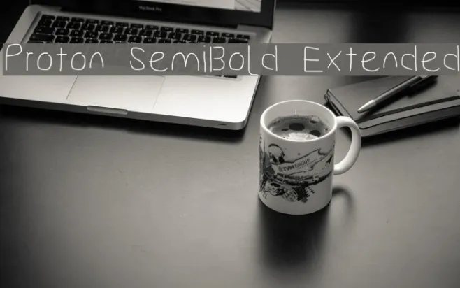 Proton SemiBold Extended Example 3