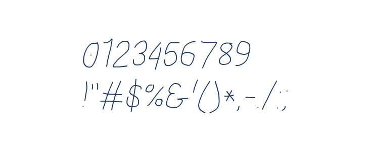 Proton SemiBold Italic Other Characters