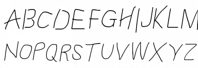Proton SemiBold Italic Fuentes MAYÚSCULAS