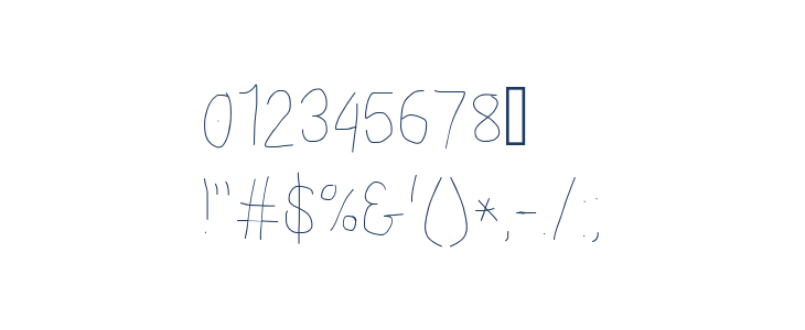 Proton Semilight Condensed Other Characters