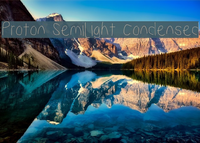 Proton Semilight Condensed Example 3