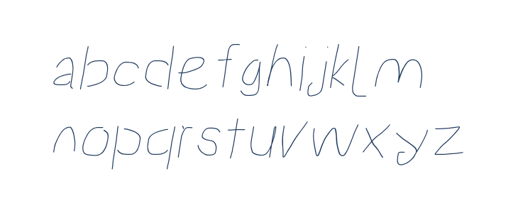 Proton Semilight Extended Italic Lowercase