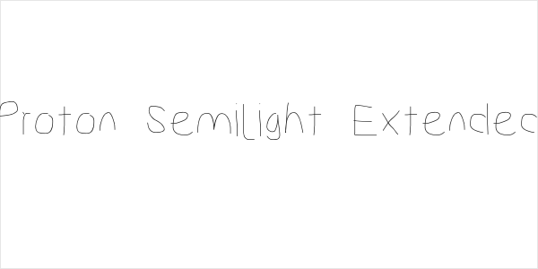 Proton Semilight Extended Logo