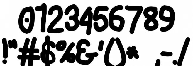 Proton UltraBold Font OTHER CHARS