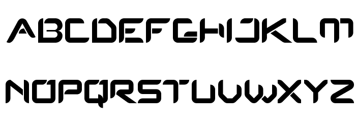 Protos Font LOWERCASE