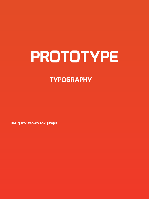 Prototype Poster