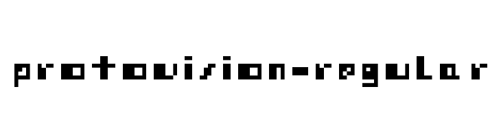 Protovision-Regular  Fuentes Gratis Descargar
