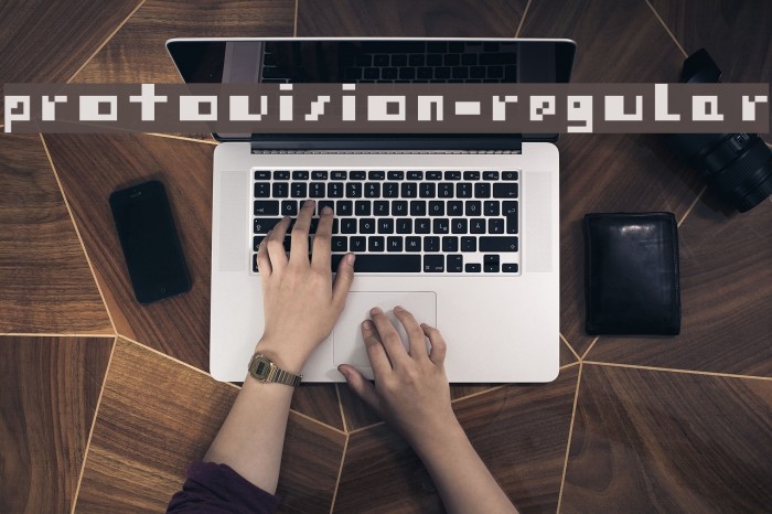 Protovision-Regular Font examples